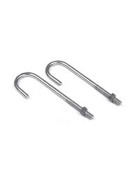 J anchor bolt - hook foundation bolt by PCJ Steel Processing